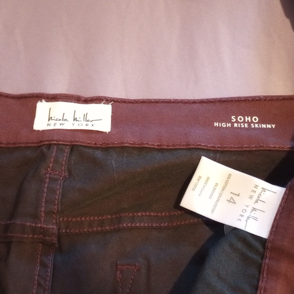 Nicole Miller New York Soho high rise skinny jeans